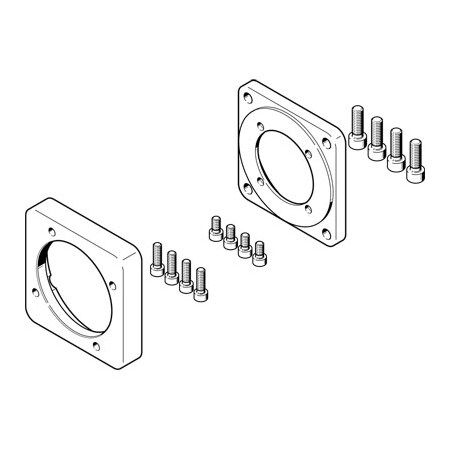 Festo Motor Flange EAMF-A-77A-80G-S1 EAMF-A-77A-80G-S1